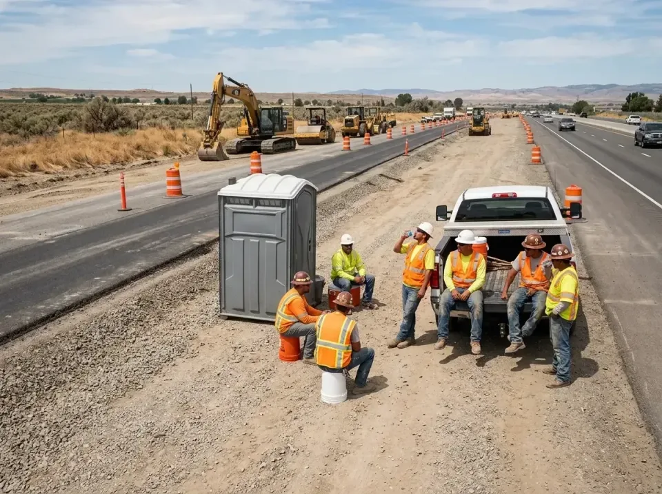 highway-road-construction-crew-007 — frequently asked questions, Porta Potty and Restroom Rentals in Ivins, UT
